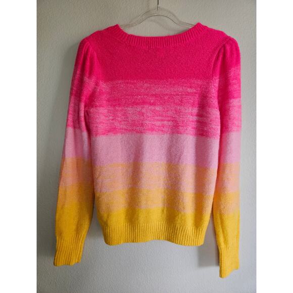 Lilly Pulitzer Olinia Sweater in Pink Grenadine, Size L - Picture 4 of 11